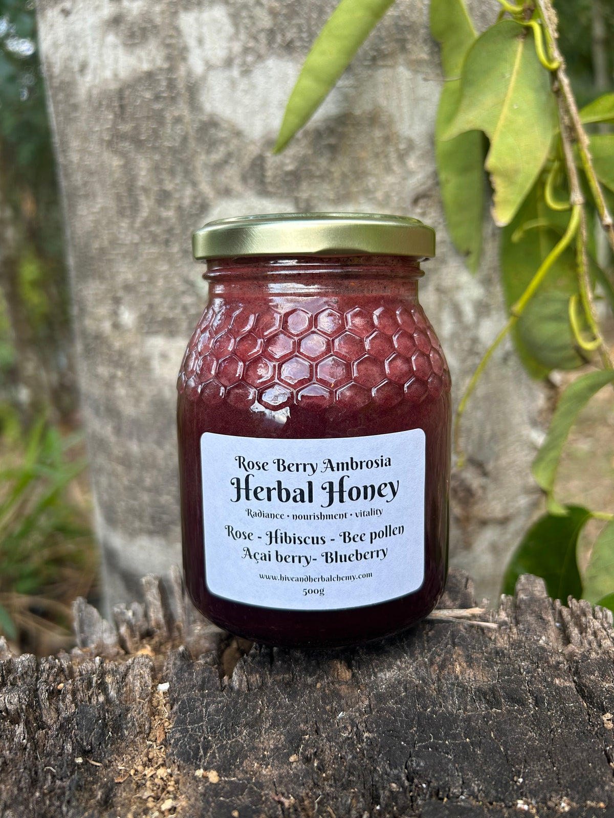 Rose Berry Ambrosia Herbal Honey