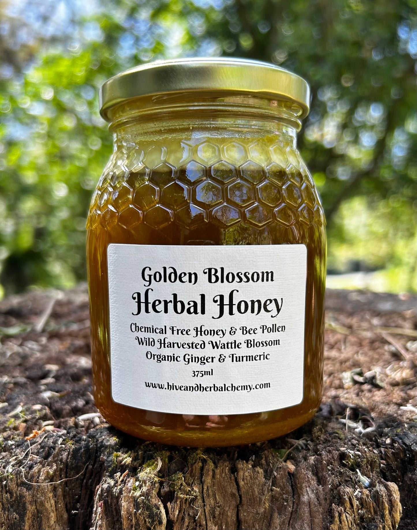 Golden Blossom Herbal Honey 375ml