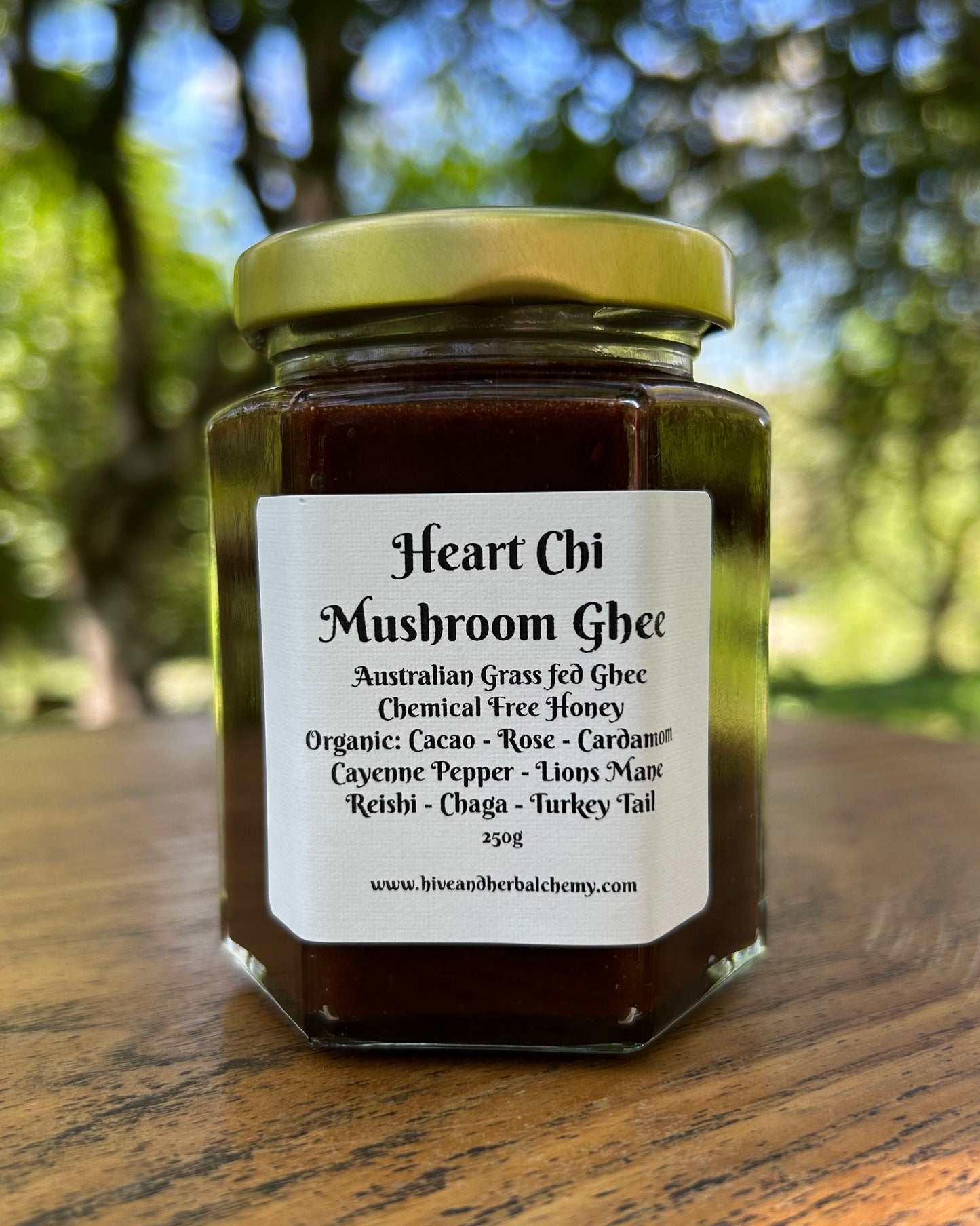 Heart Chi Mushroom Ghee