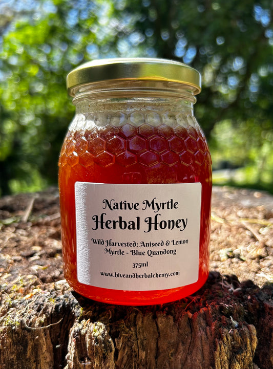 Native Myrtle Herbal Honey 375ml